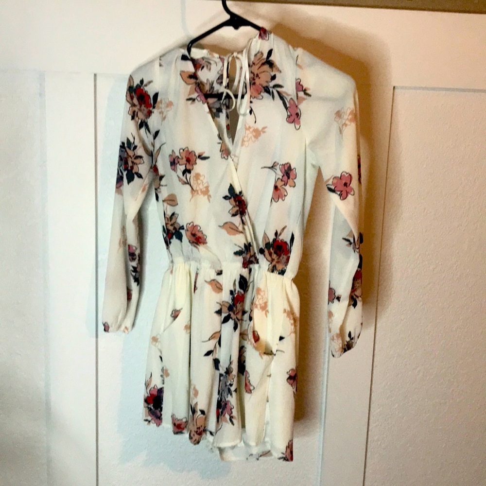 Long sleeve romper